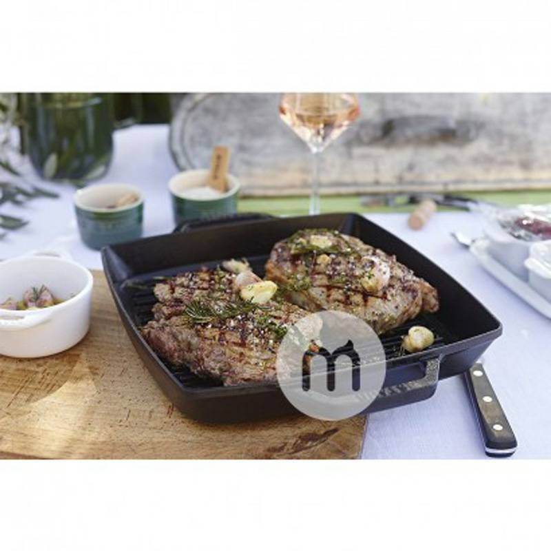 STAUB 프렌치주철각형바이너럴베이컨 32 cm 해외판