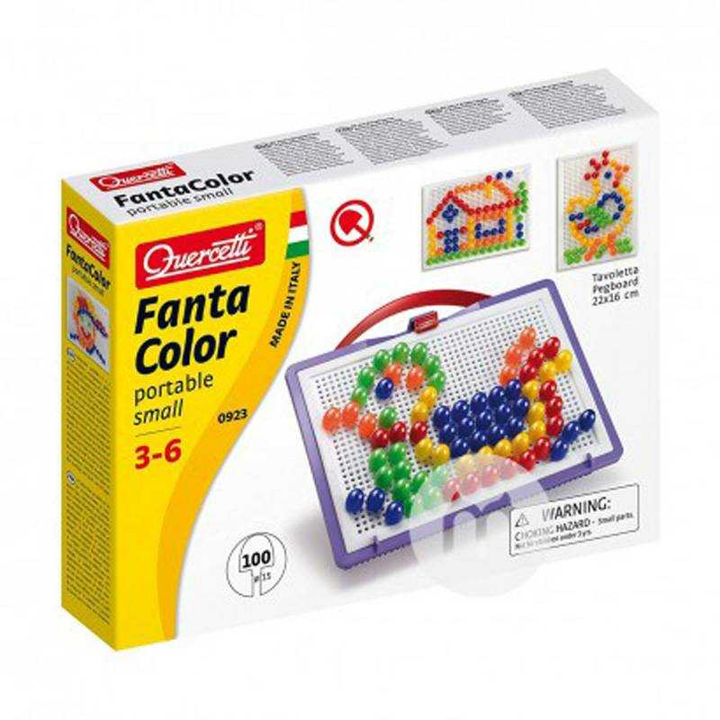 Quercetti 이탈리아어린이버섯네일퍼즐장난감 0923 해외버전