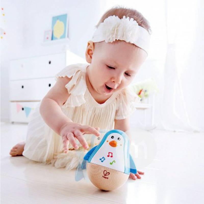 Hape 독일음악펭귄텀블러장난감해외판