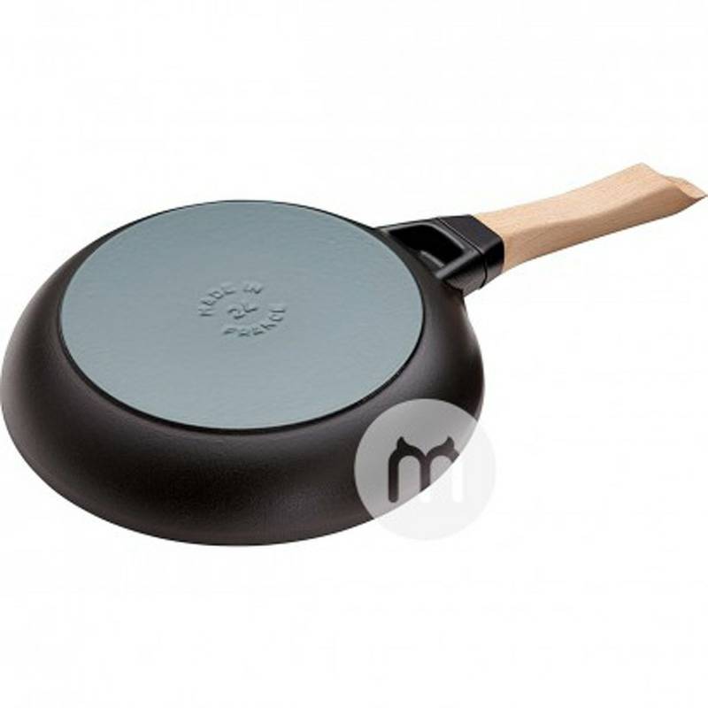 STAUB 프렌치나무손잡이프라이팬 24 cm 해외판