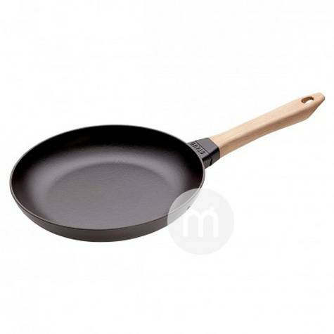 STAUB 프렌치나무손잡이프라이팬 26 cm 해외판