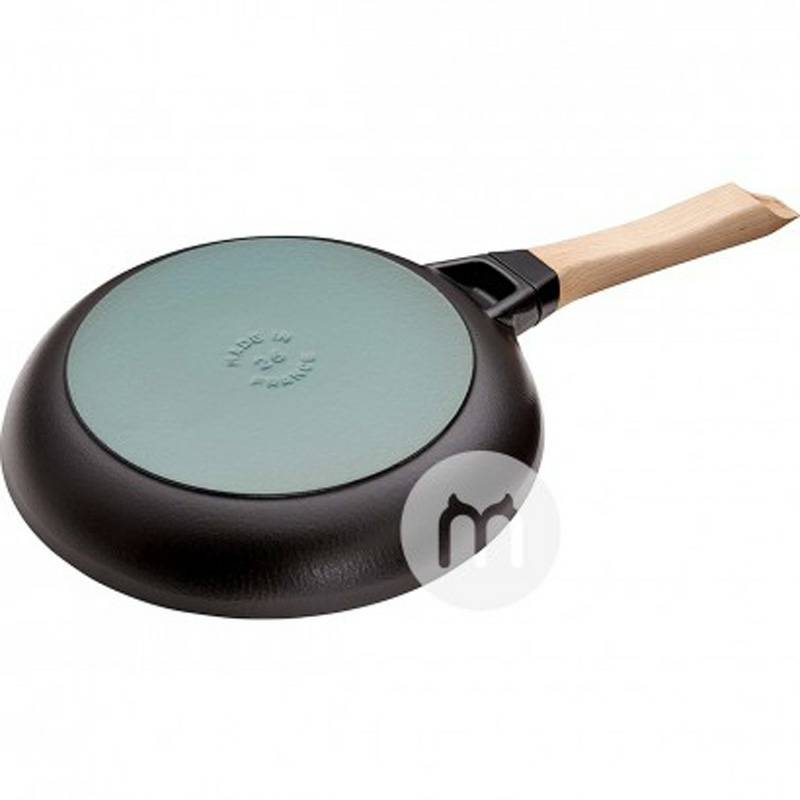 STAUB 프렌치나무손잡이프라이팬 26 cm 해외판