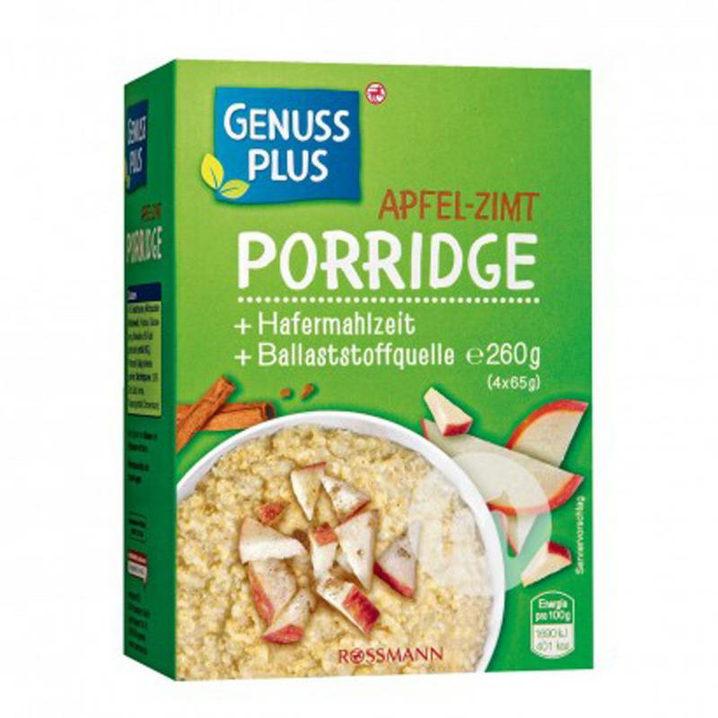 GENUSS PLUS 독일애플시나몬오트밀해외버전