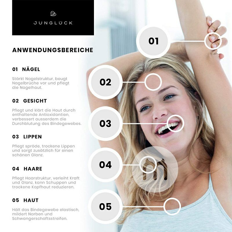 JUNGLUCK 독일채식아르간오일해외판