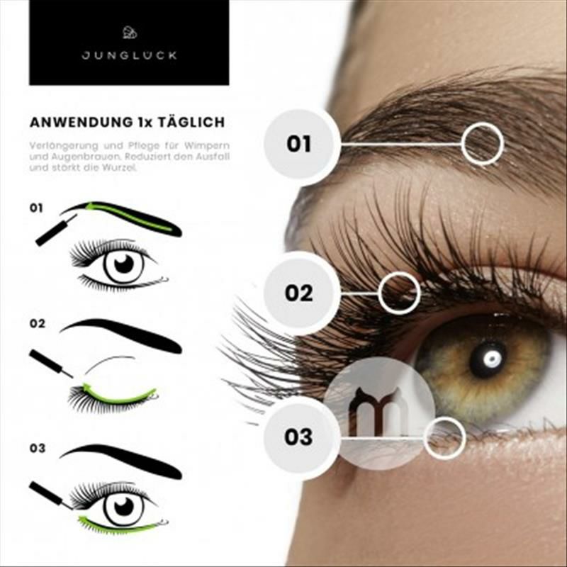 JUNGLUCK채식속눈썹성장혈청해외판