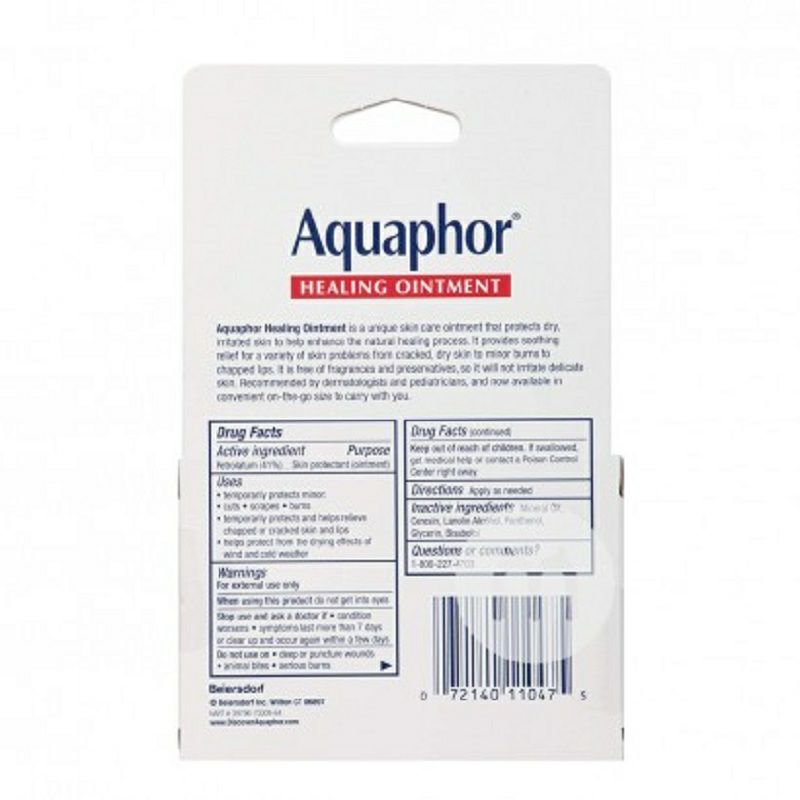 Aquaphor 미국사람성인용유니버설연고휴대용 2 개팩해외판