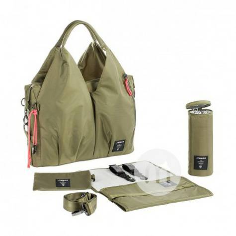 Lassig 독일대용량패션단색어깨미라가방해외버전