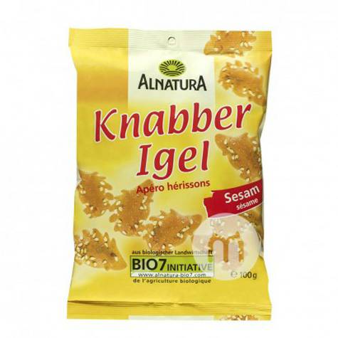 ALNATURA유기농고슴도치모양의참깨바삭한비스킷해외버전