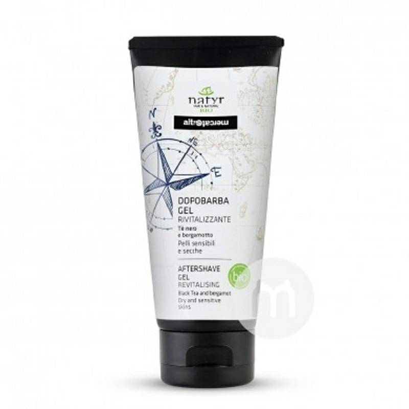 Natyr 이탈리아사람유기남자애프터셰이브젤해외판