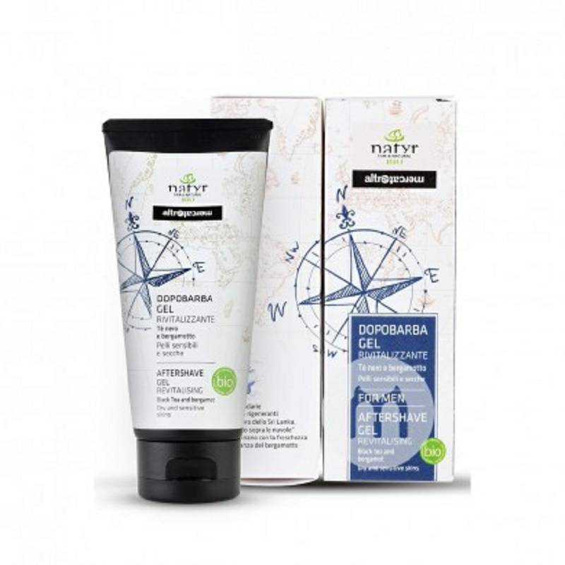 Natyr 이탈리아사람유기남자애프터셰이브젤해외판