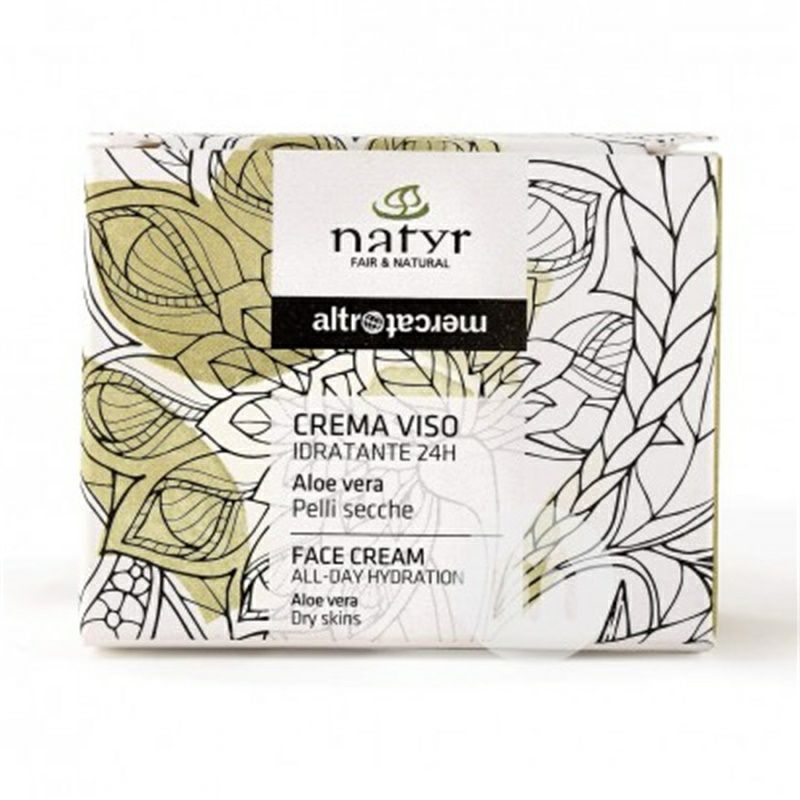 Natyr 이탈리아사람알로에보습크림해외판