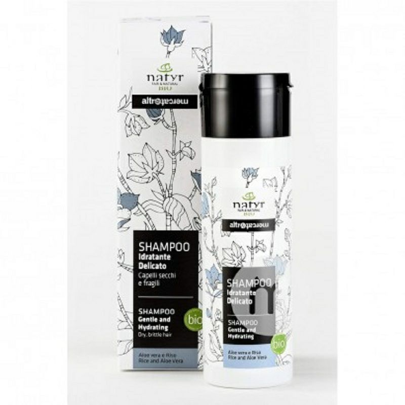 Natyr 이탈리아알로에베라쌀보습영양샴푸해외버전