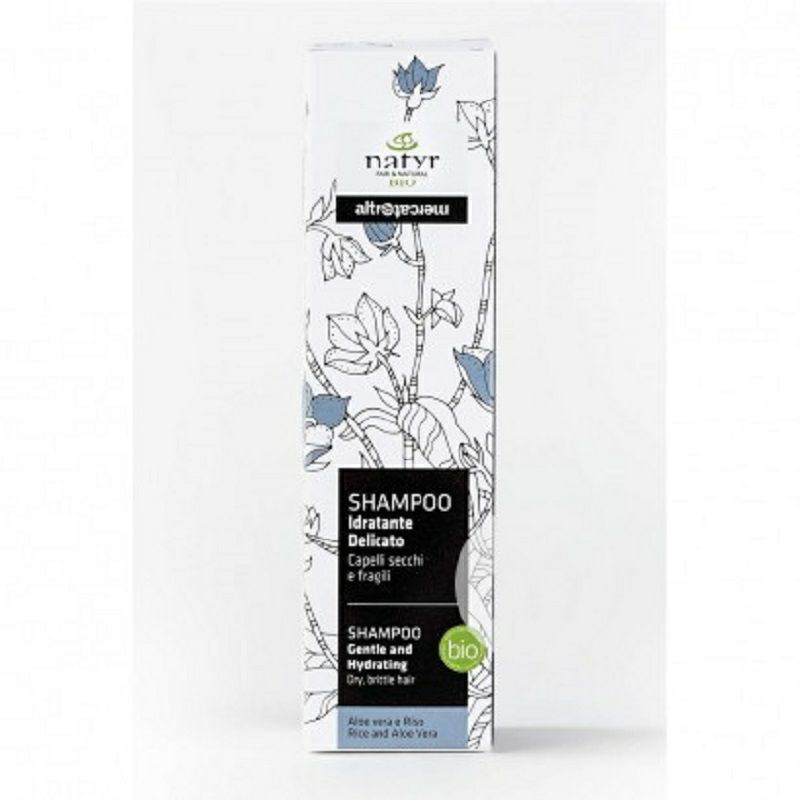 Natyr 이탈리아알로에베라쌀보습영양샴푸해외버전