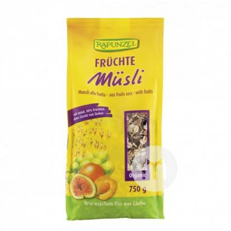 RAPUNZEL 독일과일시리얼시리얼 750g 해외판