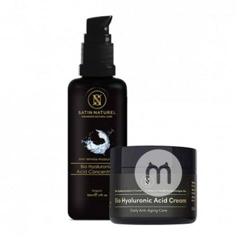 [2 개] SATIN NATUREL 독일유기농히알루론산노화방지크...