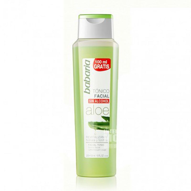 [3 팩] Babaria스페인알로에베라오일컨트롤여드름페이셜클렌저 + 토너 + 영양크림해외버전