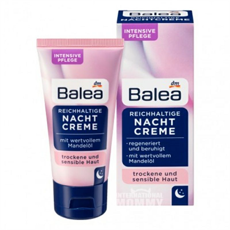 [4 개] Balea 독일젠틀페이셜클렌저 + 토너 + 데이크림 + 나이트크림해외버전