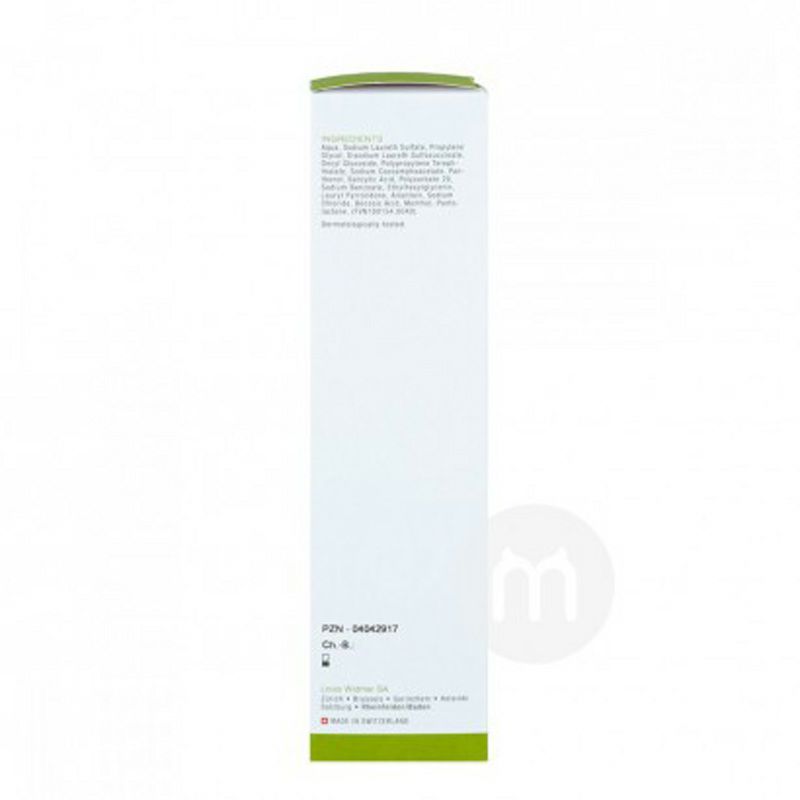 Louis Widmer스위스루이스포밍클렌저무향해외버전