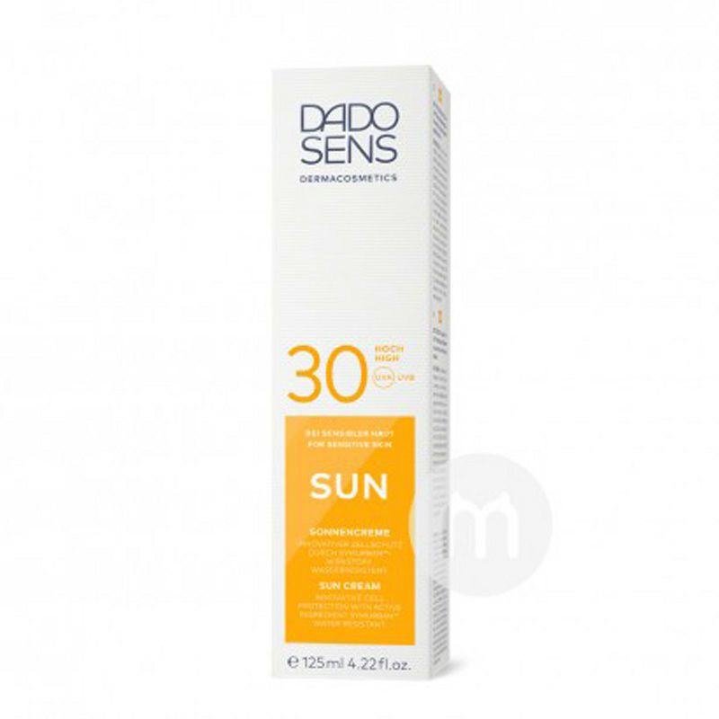 DADO SENS 독일방수자외선차단제 SPF30 해외버전