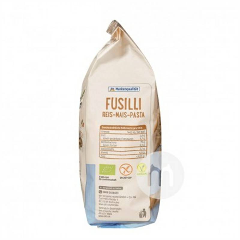 DmBio 독일유기농옥수수쌀글루텐프리나선형파스타해외버전