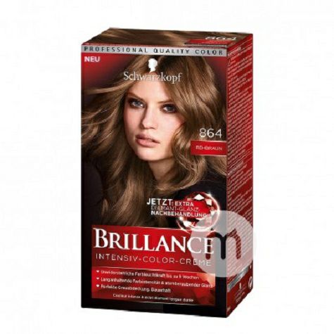 Schwarzkopf 독일화천머리염색사슴브라운 864 해외판