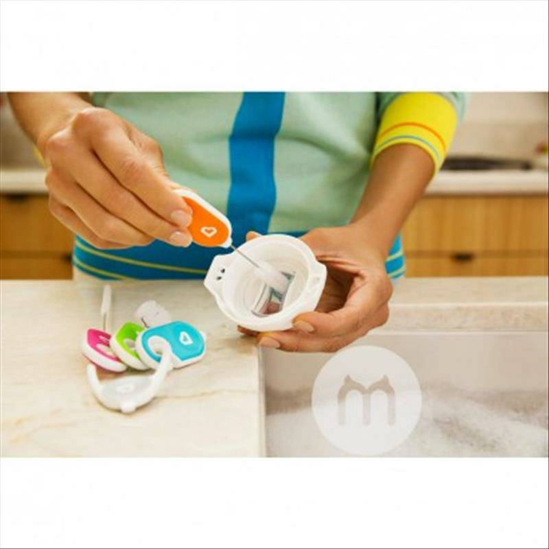 Munchkin미국열쇠고리식청소브러쉬해외판 4 세트