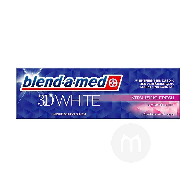Blend.a.med 독일 3D 미백치약민트맛해외버전