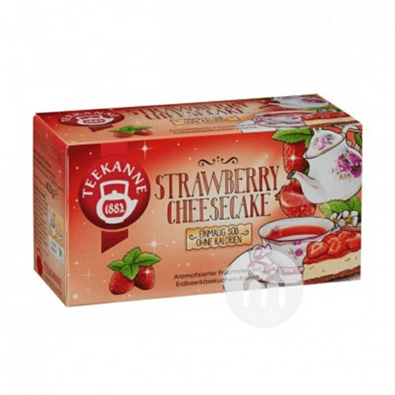 TEEKANNE 독일딸기치즈케이크과일차해외판