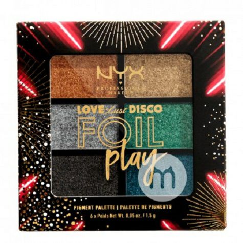 NYX 미국사람6 색아이섀도우팔레트해외판