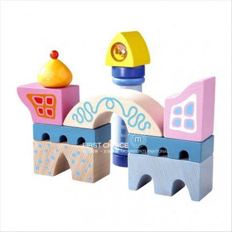 HABA 독일 Sakrada 나무어린이빌딩블록성모델해외버전