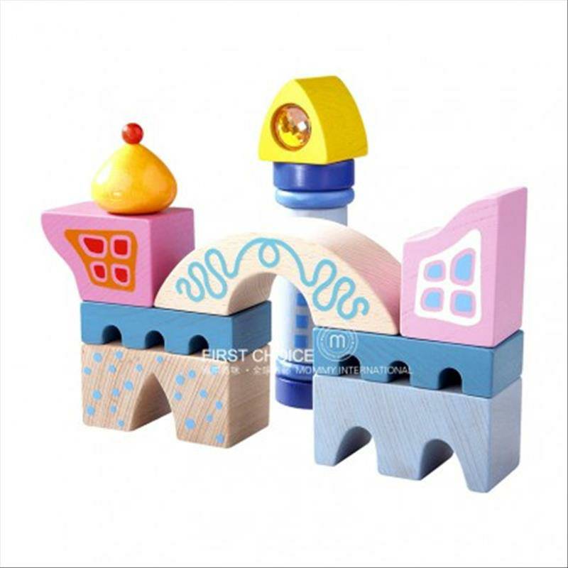 HABA 독일 Sakrada 나무어린이빌딩블록성모델해외버전