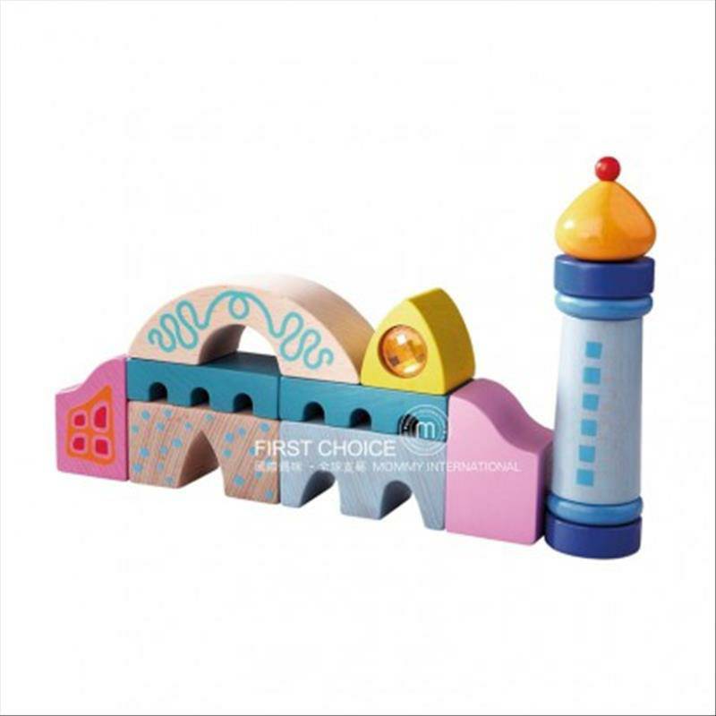 HABA 독일 Sakrada 나무어린이빌딩블록성모델해외버전