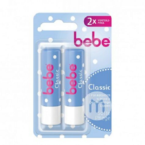Bebe 독일클래식모이스춰라이징립스틱 2 팩해외버전