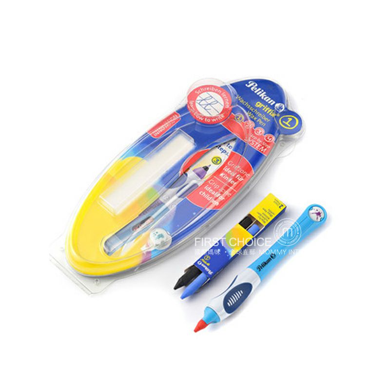 펠리칸독일그리피스긍정적인자세를닦는크레용해외버전