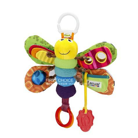 Lamaze USA 다채로운반딧불벨달래는장난감해외버전