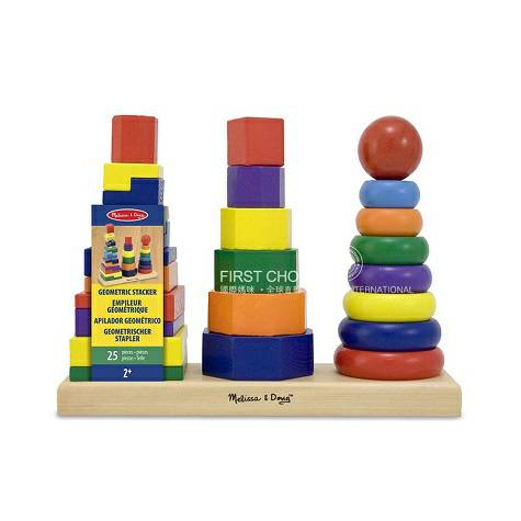 Melissa & Doug 미국기하학적빌딩블록해외판