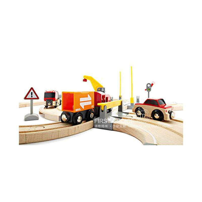Brio 스웨덴열차화물트럭트랙세트해외판