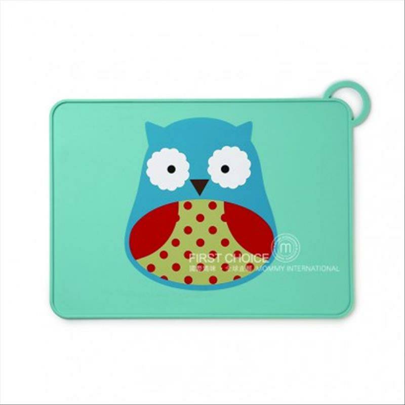 SKIP HOP 미국동물원시리즈베이비실리콘플레이스매트해외버전