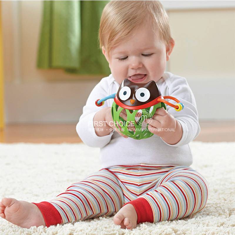 SKIP HOP 미국아기장난감볼껌손딸랑이아기핸드볼해외버전