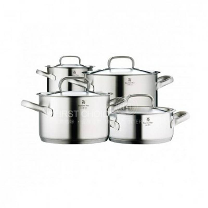 WMF 독일차반시리즈 4 피스스테인리스수프냄비해외판