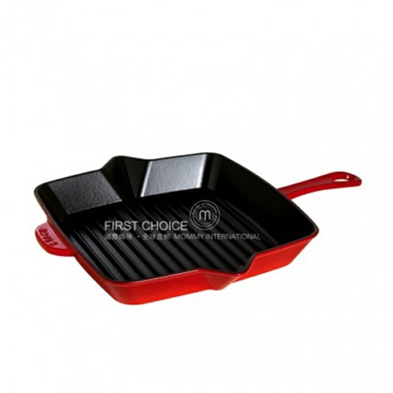 STAUB 프렌치 STAUB 스퀘어스테이크프라이팬 26 cm 해외판