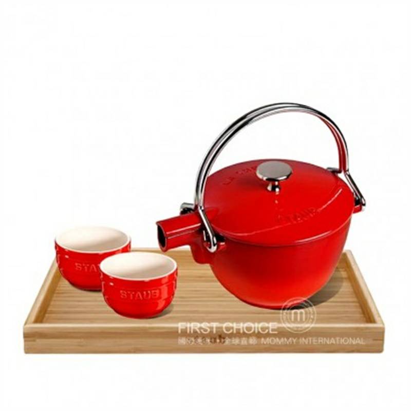 STAUB 프렌치 STAUB 에나멜환철주전자주전자 16.5 cm 해외판