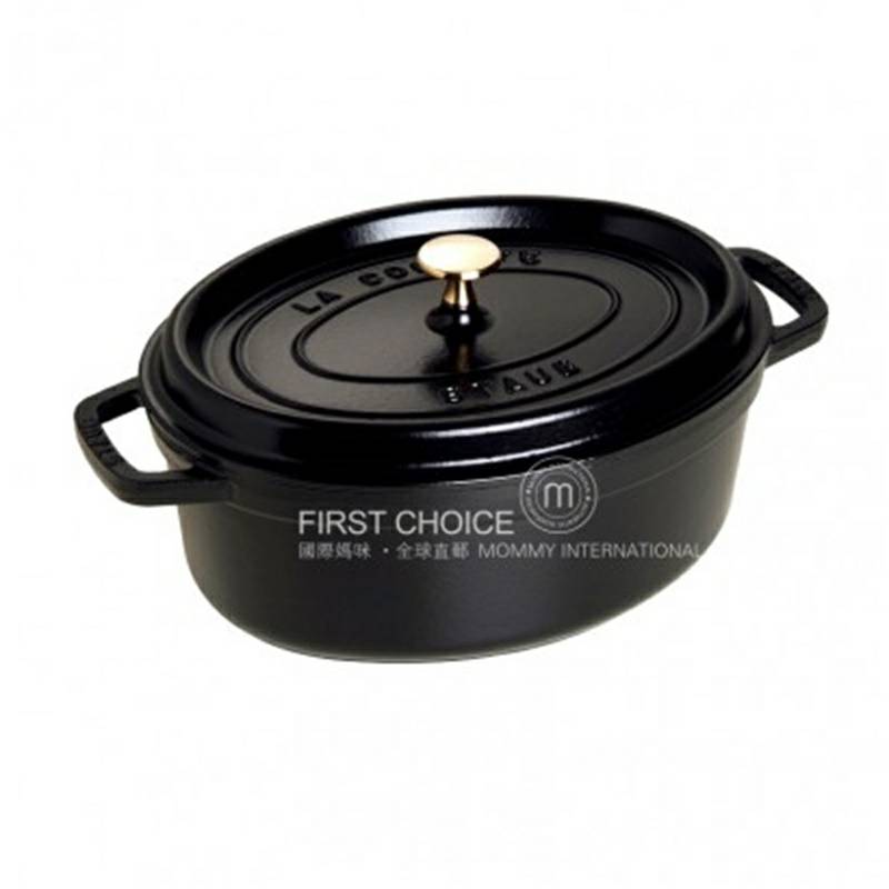 STAUB 프랑스산 STAUB 에나멜주철냄비 29cm 타원형스튜냄비해외판
