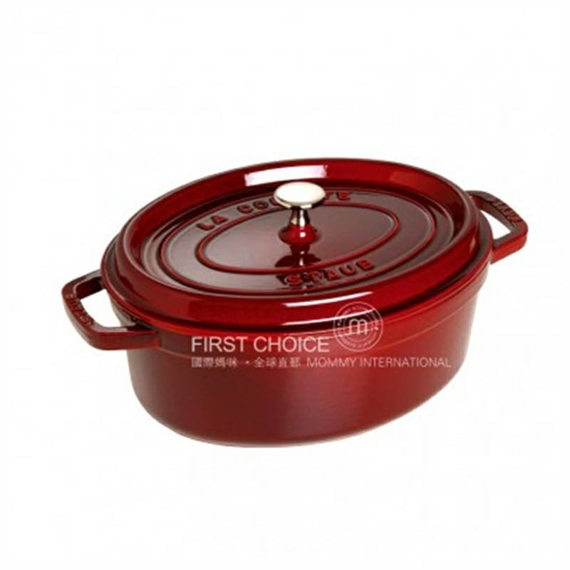 STAUB 프랑스산 STAUB 에나멜주철냄비 29cm 타원형스튜냄비해외판