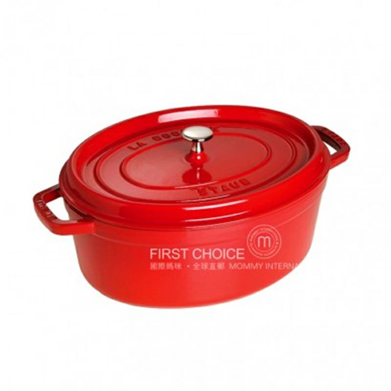 STAUB 프랑스산 STAUB 에나멜주철냄비 29cm 타원형스튜냄비해외판