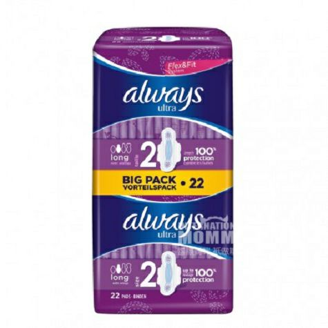 Always 독일생리대울트라계열반물야용보호익해상판