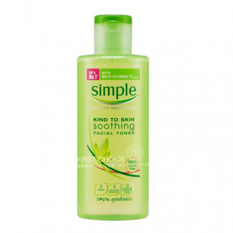 Simple 영국보습토너해외버전