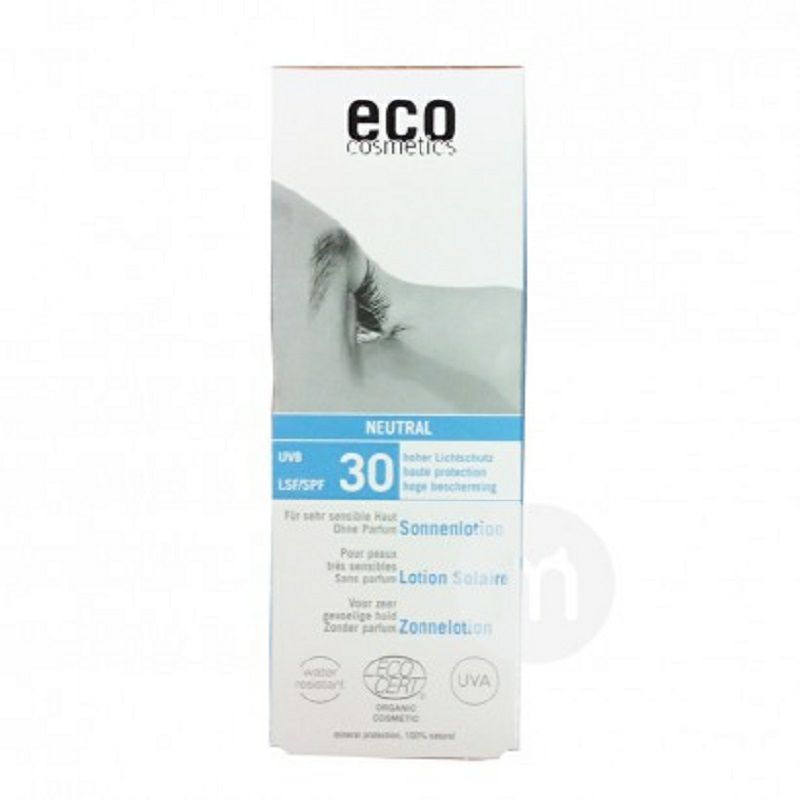 ECO 독일화장품유기농바다갈매나무속올리브오일절연자외선차단제 SPF30 중립해외버전