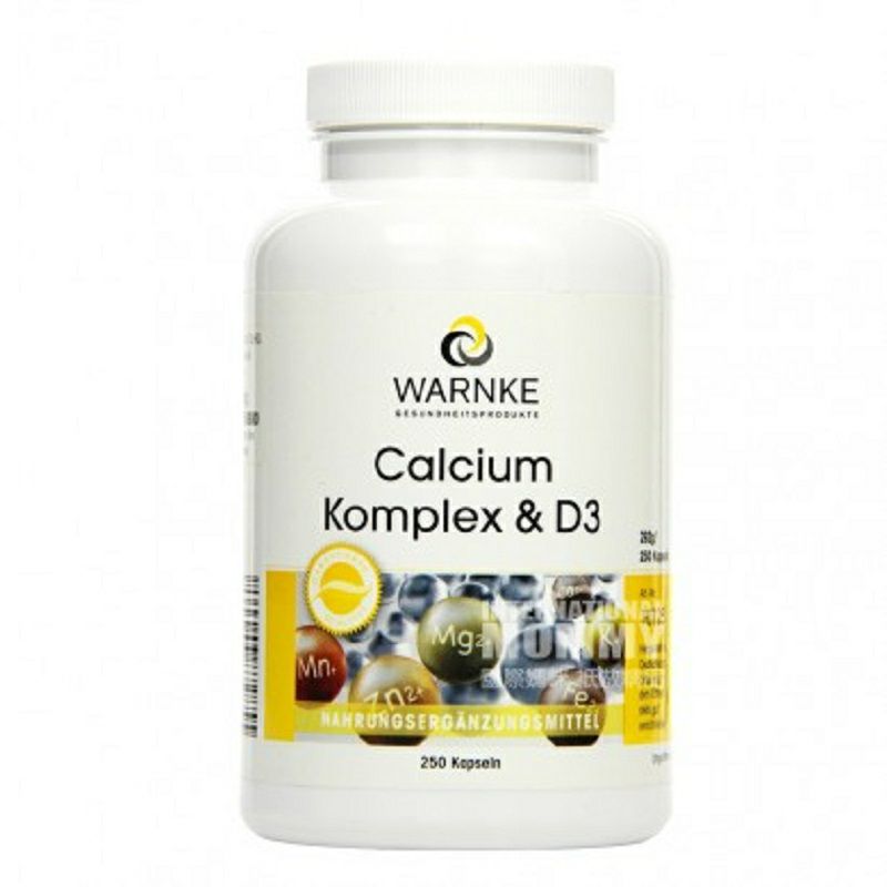 WARNKE 독일성인복합칼슘정제 250 캡슐해외버전