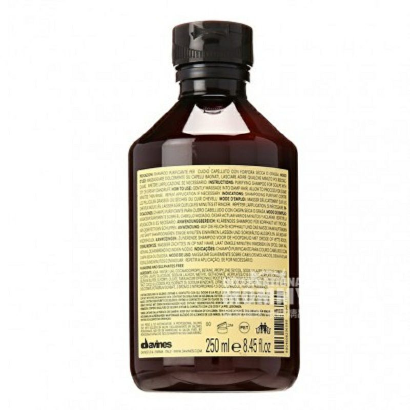 Davines 이탈리아천연샴푸강력한비듬방지해외버전